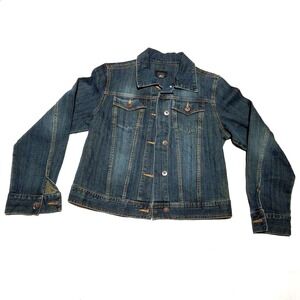 Riders Cooper Collection Womens Jean Jacket Size M